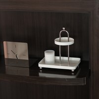 höndla 現代極簡不鏽鋼雙層托盤